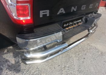 Ford Ranger Krom Arka Koruma Bariyeri