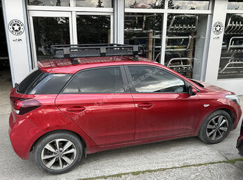 Hyundai İ20 Tavan Sepeti, Tavan Barı + Sepet Set Halinde