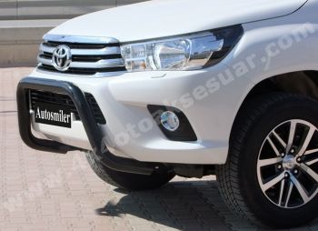 Toyota Hilux'a Uyumlu 2015 Ön Koruma Bariyeri Siyah