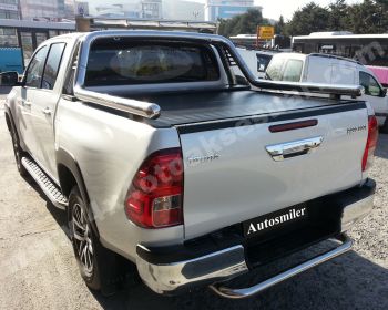 Toyota Hilux'a Uyumlu 2015 Rollbar Krom Action