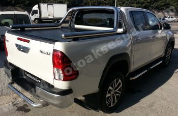 Toyota Hilux'a Uyumlu 2015 Rollbar Krom Action