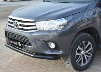 Toyota Hilux'a Uyumlu 2015 Siyah Ön Koruma Bariyeri