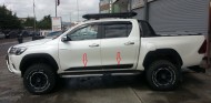 Gövde Parçaları - Toyota Hilux'a Uyumlu 2015+ Yan Kapı Kaplaması 