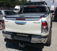 Krom Aksesuarlar - Toyota Hilux'a Uyumlu 2016 Arka Bagaj Çıtası