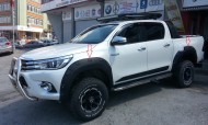 Dodik - Toyota Hilux'a Uyumlu 2016 Ofroad Dodik Çamurluk Kaplamaları