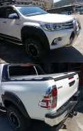 Krom Aksesuarlar - Toyota Hilux'a Uyumlu Krom Far ve Stop Çerçeveleri Set Halinde