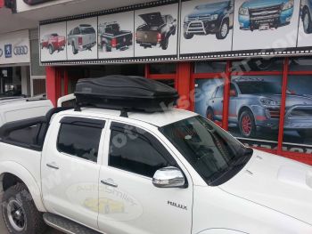 Toyota Hilux'a Uyumlu Port Bagaj Box + Tavan Barı